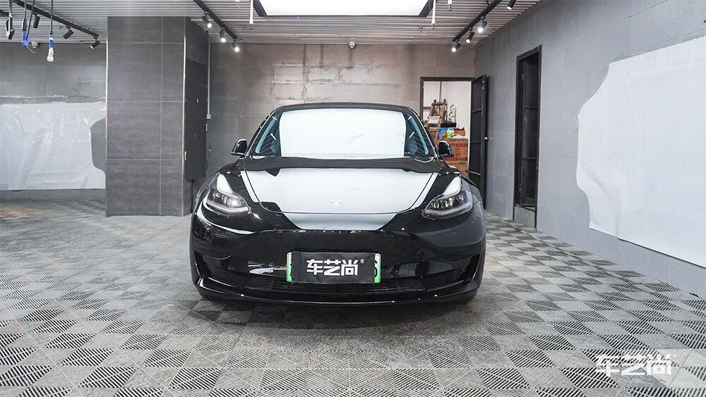 特斯拉Model 3施工威固隔热膜案例分享（11）
