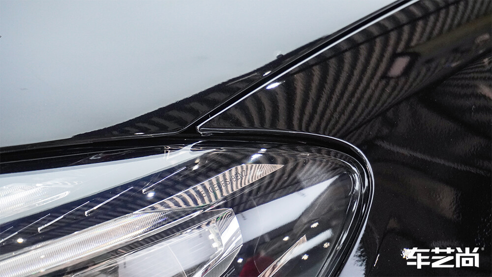 奔驰 E300L施工威固隐形车衣案例流程展示（7）