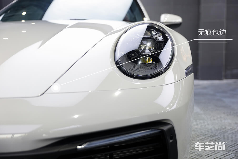 保时捷911施工威固漆面保护膜效果展示（图二）