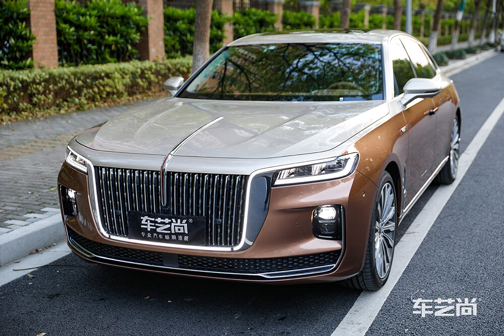 红旗H9施工威固漆面保护膜施工效果展示（图十五）