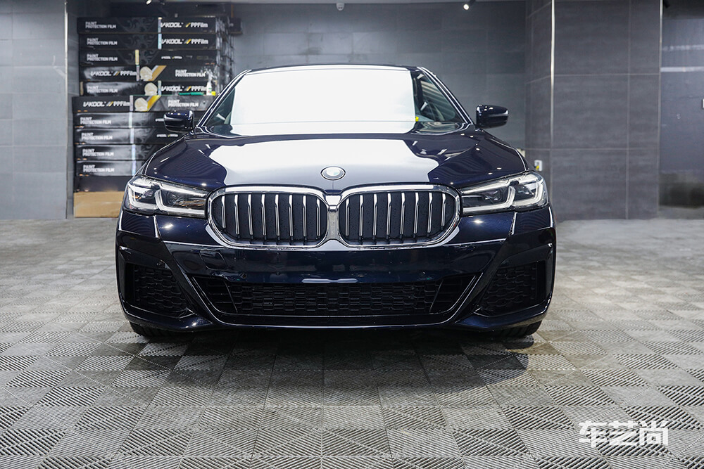 宝马5系装贴威固漆面保护膜效果展示（图五）