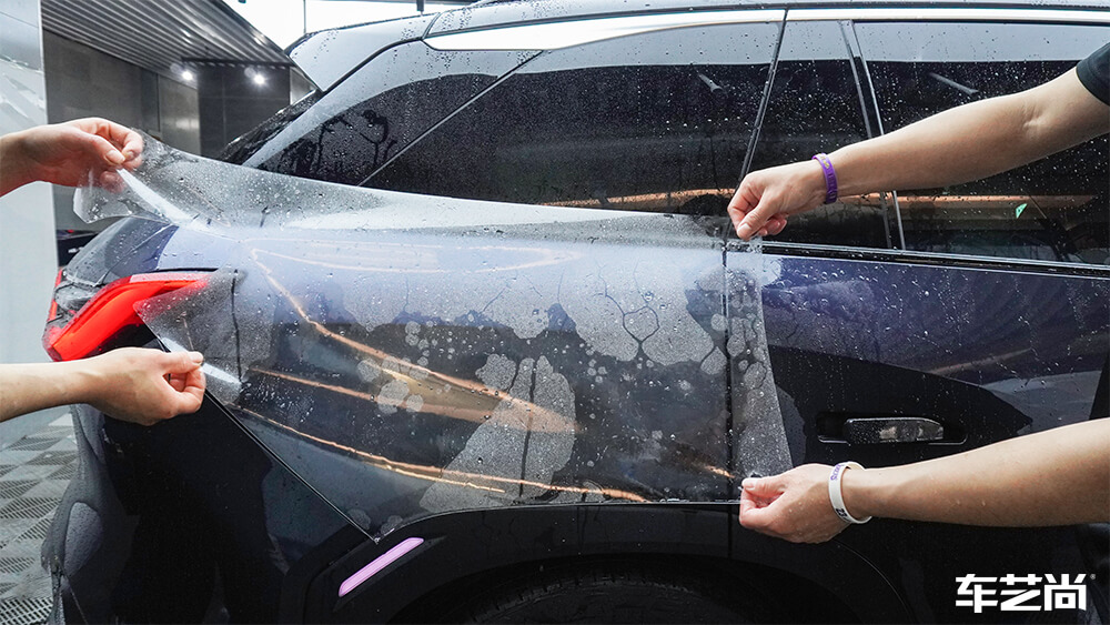 蔚来ES6施工威固隐形车衣案例展示（2）