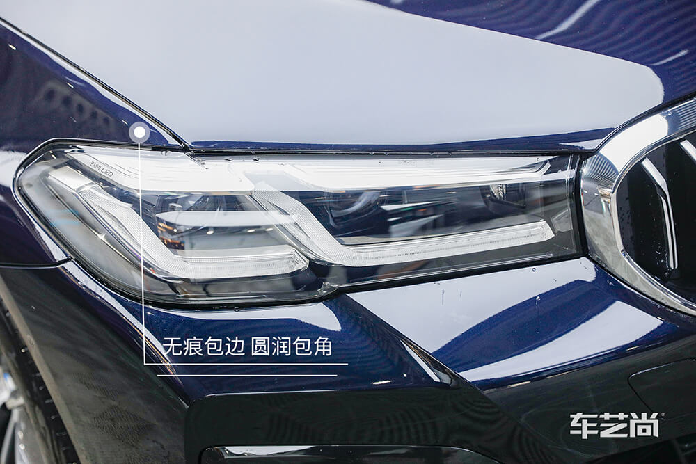 宝马5系装贴威固漆面保护膜效果展示（图二）