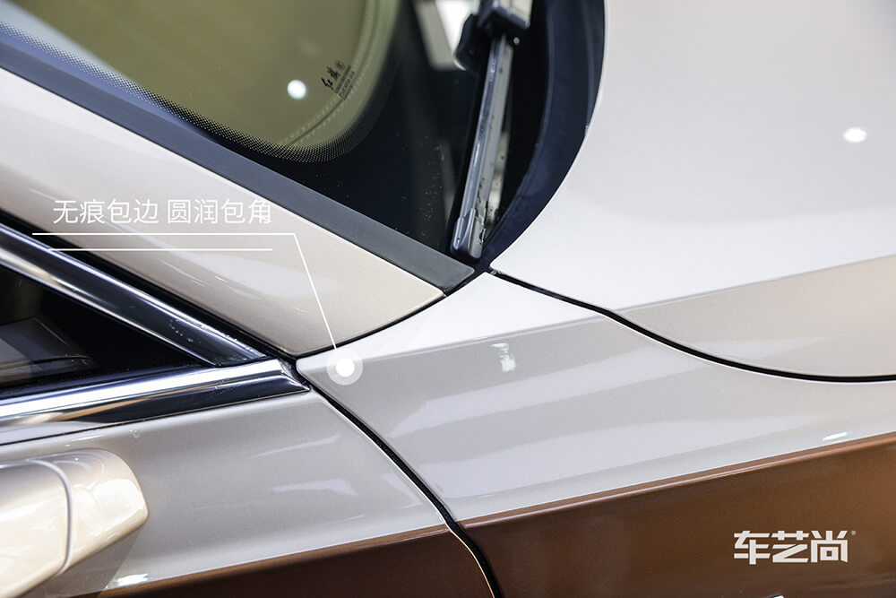 红旗H9施工威固漆面保护膜施工效果展示（图一）