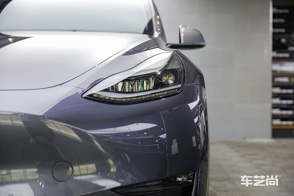 特斯拉Model Y施工威固漆面保护膜施工效果展示（图五）