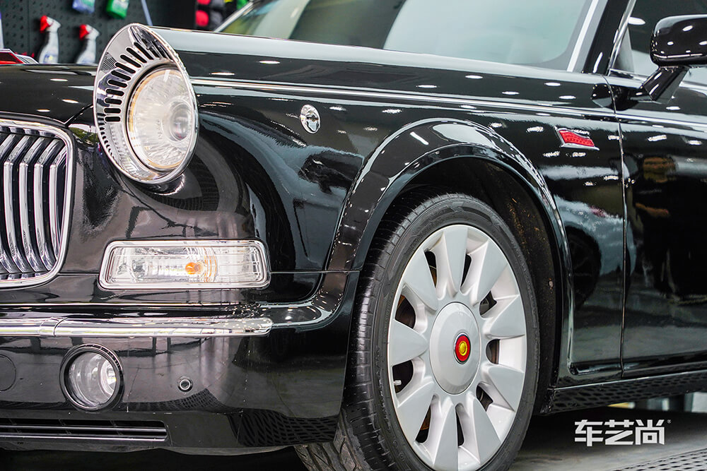 红旗L5施工威固漆面保护膜效果展示（图五）