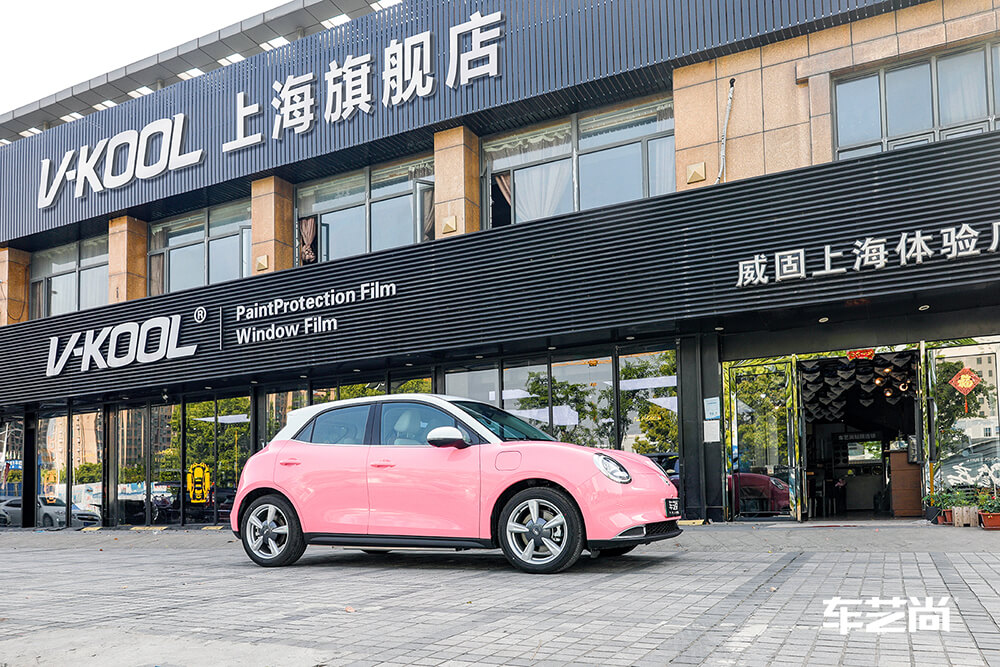 欧拉好猫施工AX改色膜施工效果展示（十一）