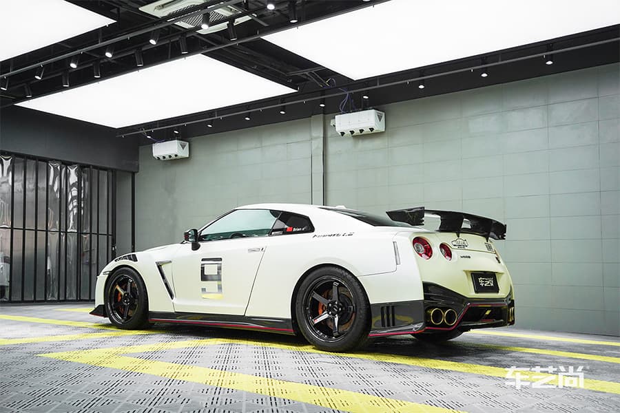 GTR 白色施工威固漆面保护膜过程及效果展示（图十二）