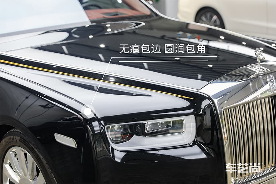 劳斯莱斯幻影施工威固漆面保护膜过程及效果展示（图十二）