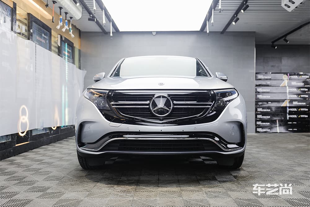 奔驰EQC 时空银 施工威固漆面保护膜过程及效果展示（图二六）