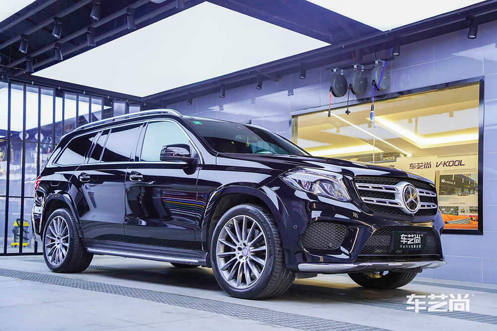 奔驰GLS装贴威固漆面保护膜效果展示（图十）