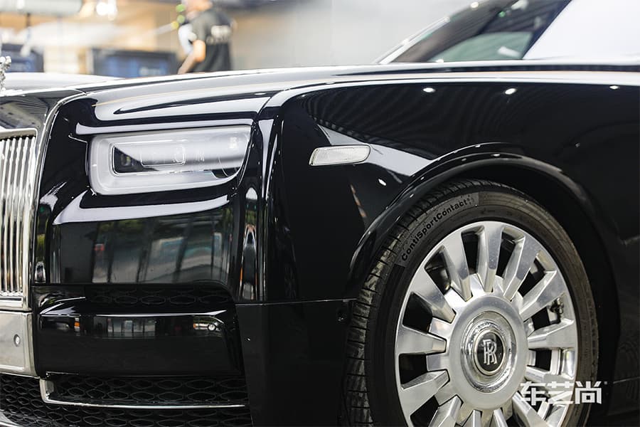 劳斯莱斯幻影施工威固漆面保护膜过程及效果展示（图十五）