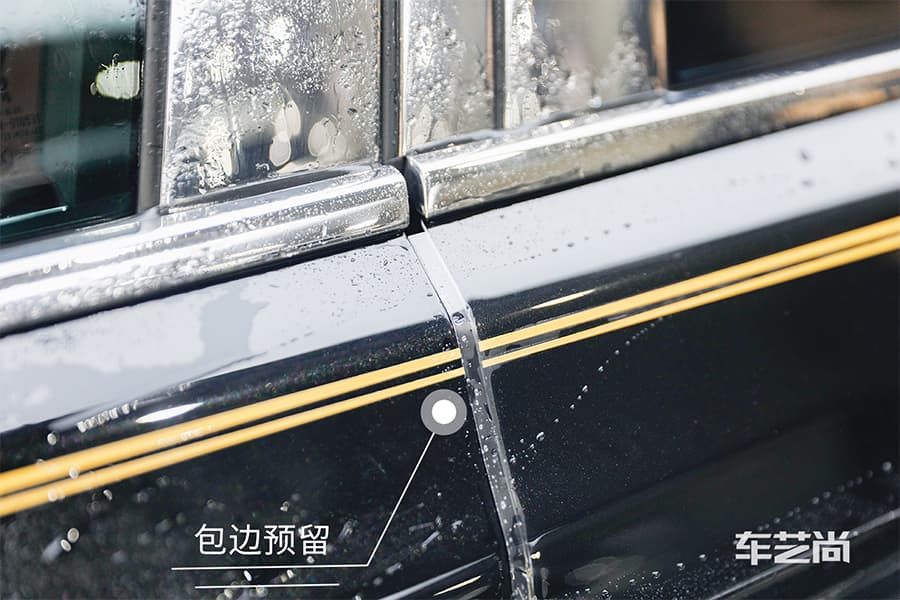 劳斯莱斯幻影施工威固漆面保护膜过程及效果展示（图九）