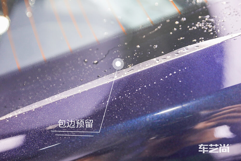 宝马330i施工威固漆面保护膜过程展示（七）