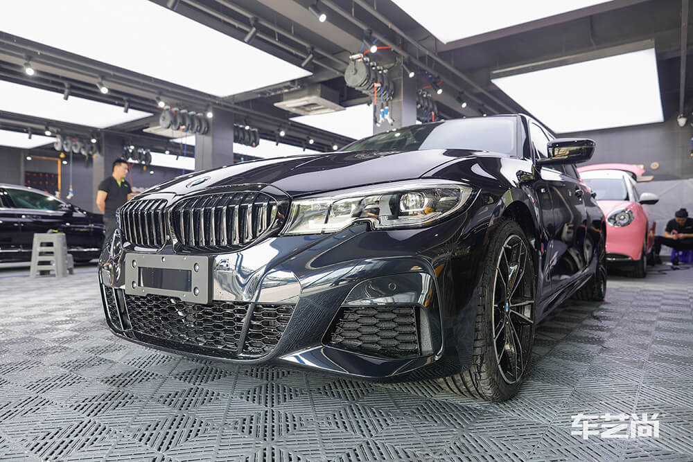 宝马330i施工威固漆面保护膜效果展示（九）