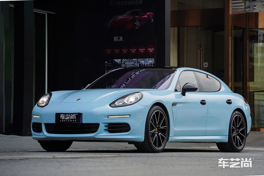 保时捷帕拉梅拉施工威固漆面保护膜效果展示（图二十）