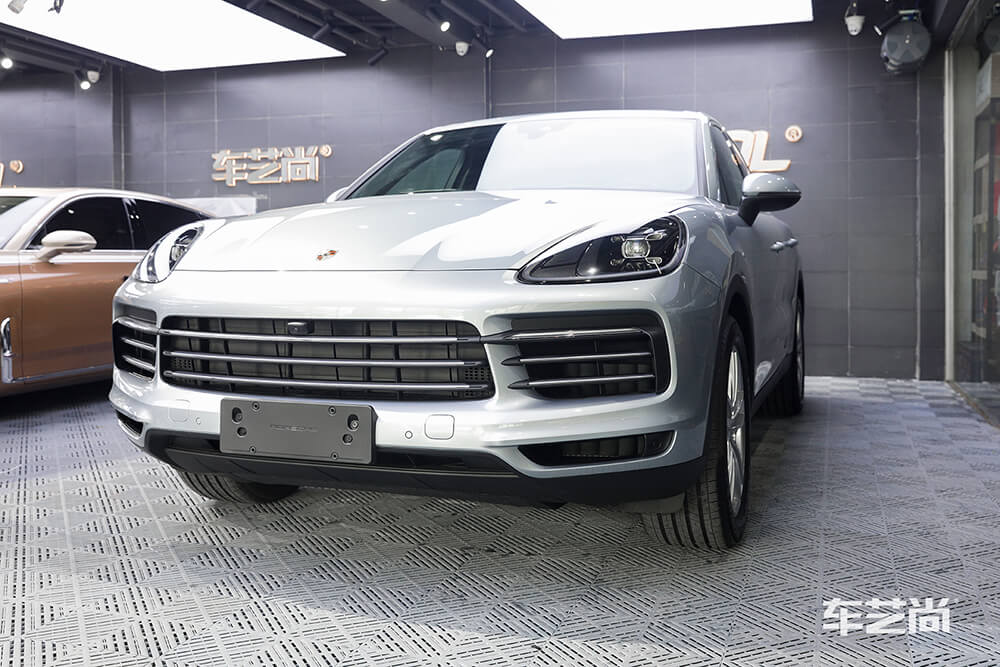 保时捷卡宴装贴威固漆面保护膜效果展示（图七）