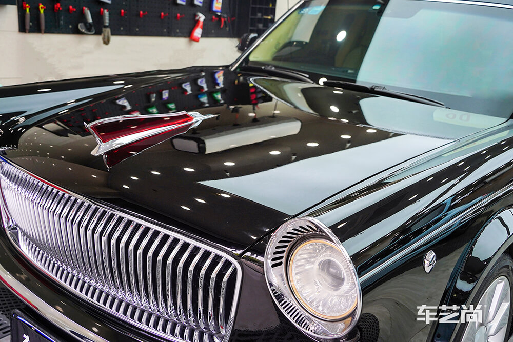 红旗L5施工威固漆面保护膜效果展示（图六）