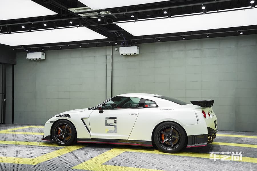 GTR 白色施工威固漆面保护膜过程及效果展示（图十三）