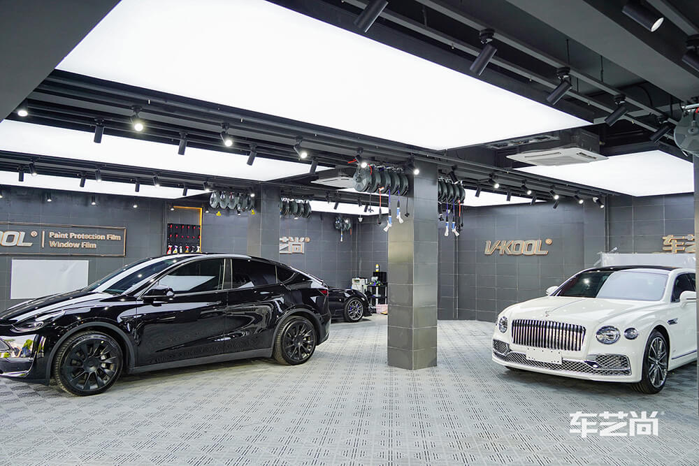 宾利飞驰施工威固漆面保护膜过程及效果展示（二七）