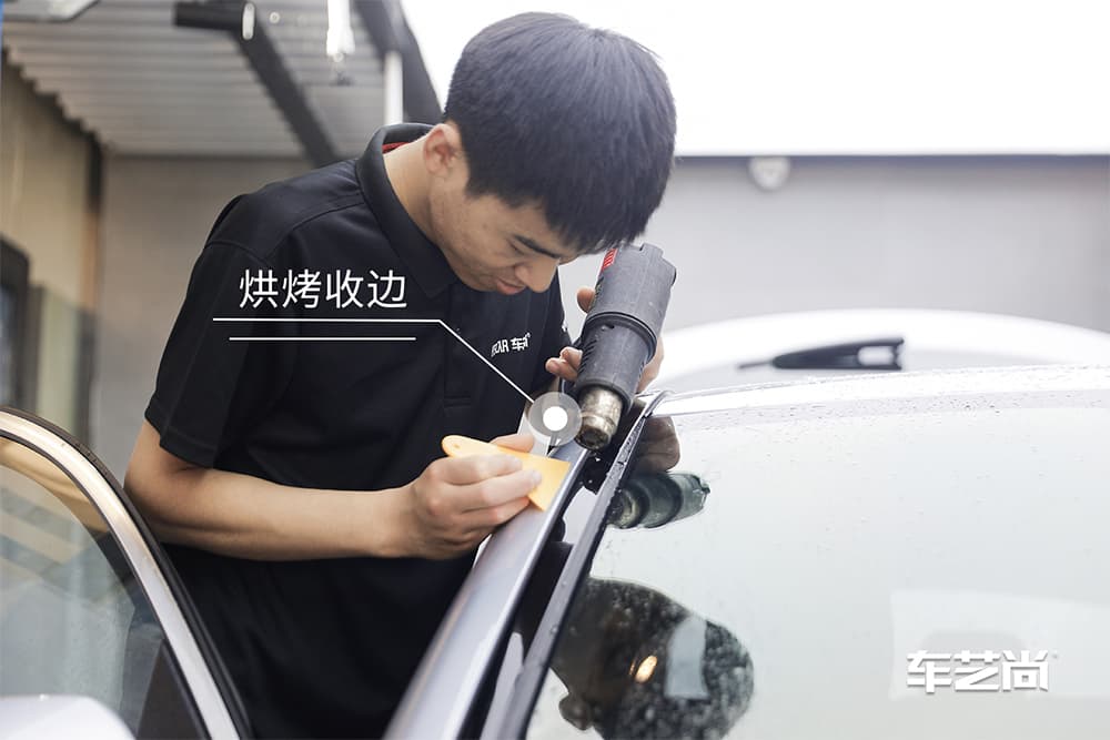 奔驰EQC 时空银 施工威固漆面保护膜过程及效果展示（图十五）