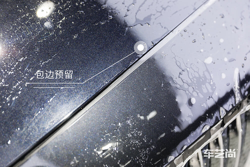 宾利飞驰施工威固漆面保护膜过程展示（十四）