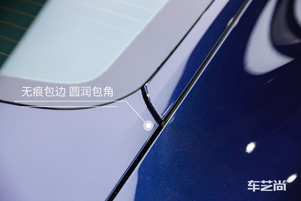 保时捷帕拉梅拉施工威固漆面保护膜效果展示（图三）