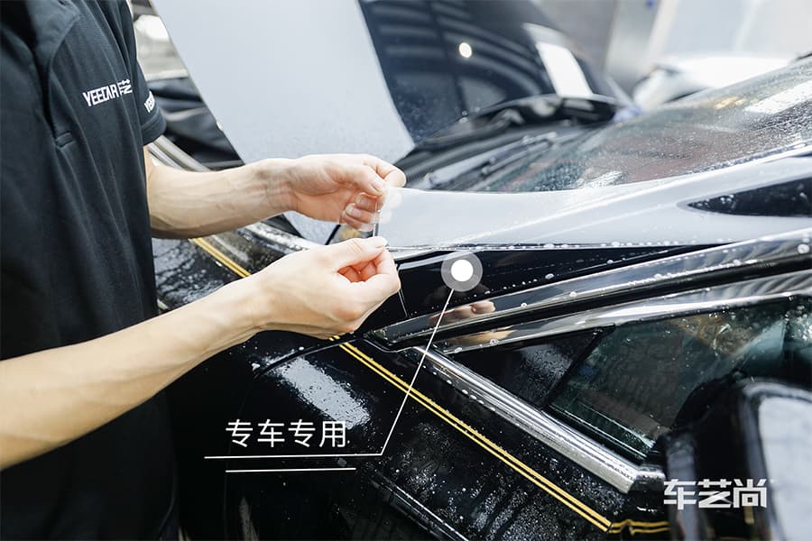 劳斯莱斯幻影施工威固漆面保护膜过程及效果展示（图八）