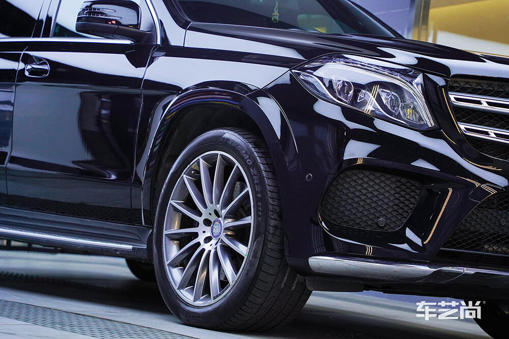 奔驰GLS装贴威固漆面保护膜效果展示（图二）