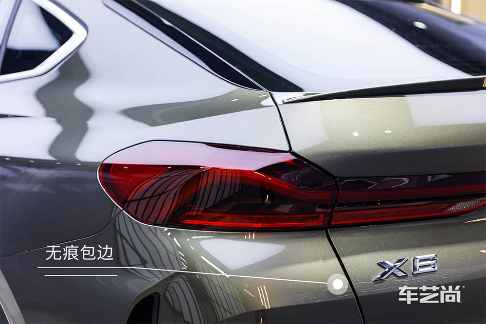 宝马X6施工威固漆面保护膜过程及效果展示（图十九）