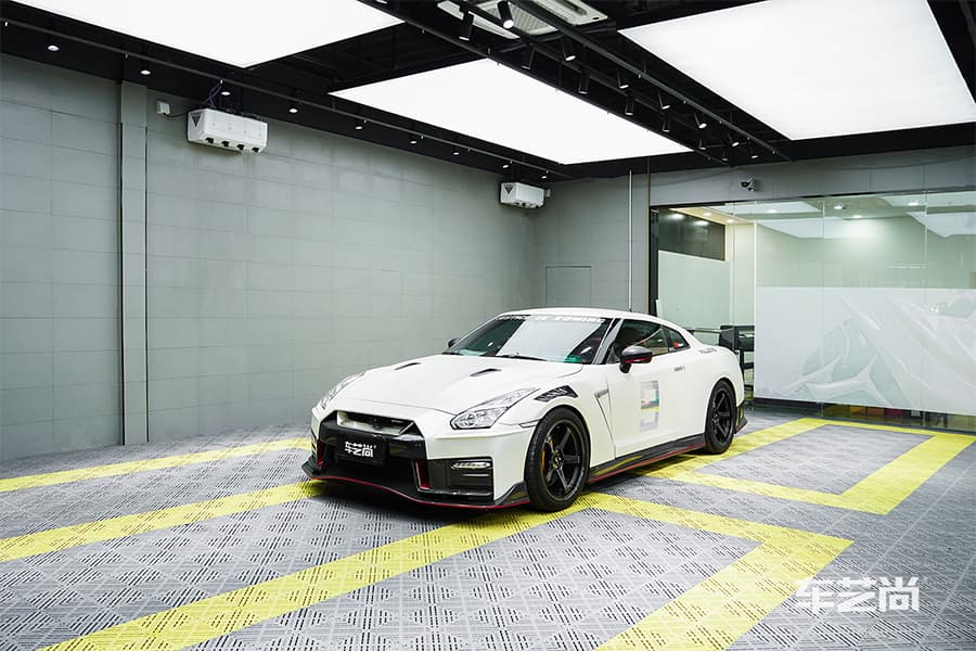 GTR 白色施工威固漆面保护膜过程及效果展示（图十一）