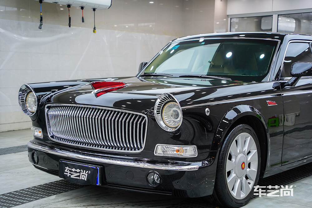 红旗L5施工威固漆面保护膜效果展示（图七）