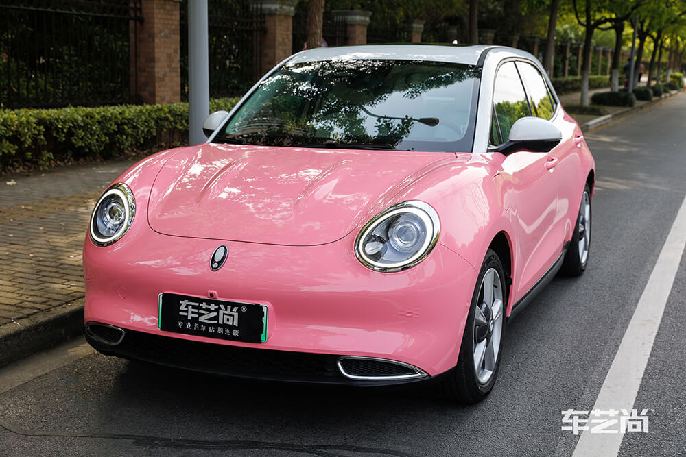 欧拉好猫施工AX改色膜施工效果展示（十八）