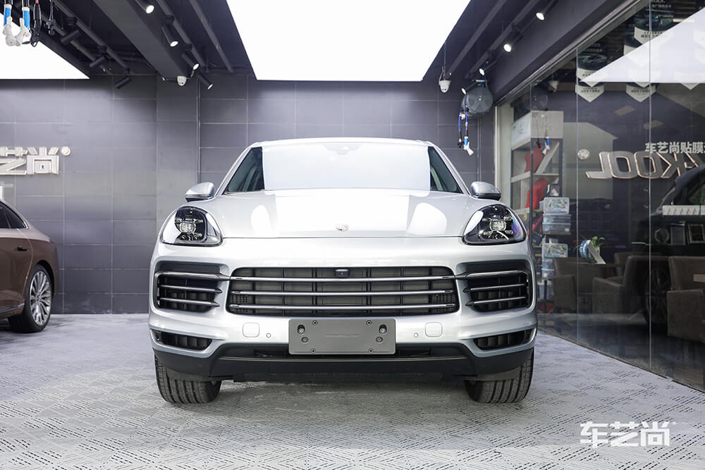 保时捷卡宴装贴威固漆面保护膜效果展示（图六）