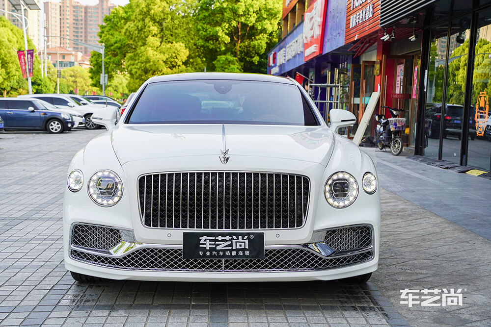 宾利飞驰施工威固漆面保护膜过程及效果展示（三四）