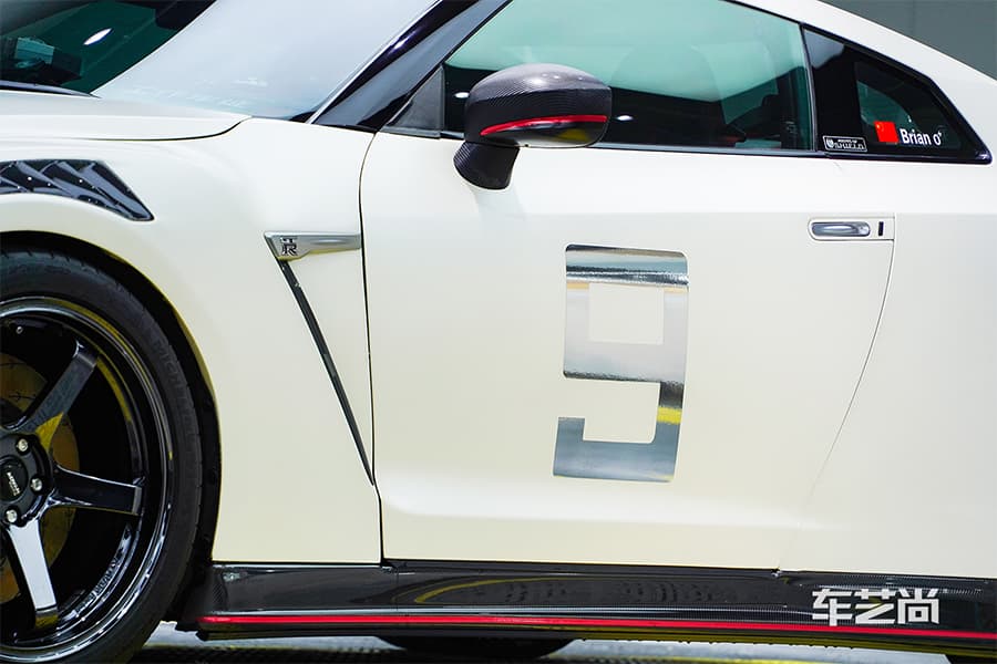 GTR 白色施工威固漆面保护膜过程及效果展示（图十五）