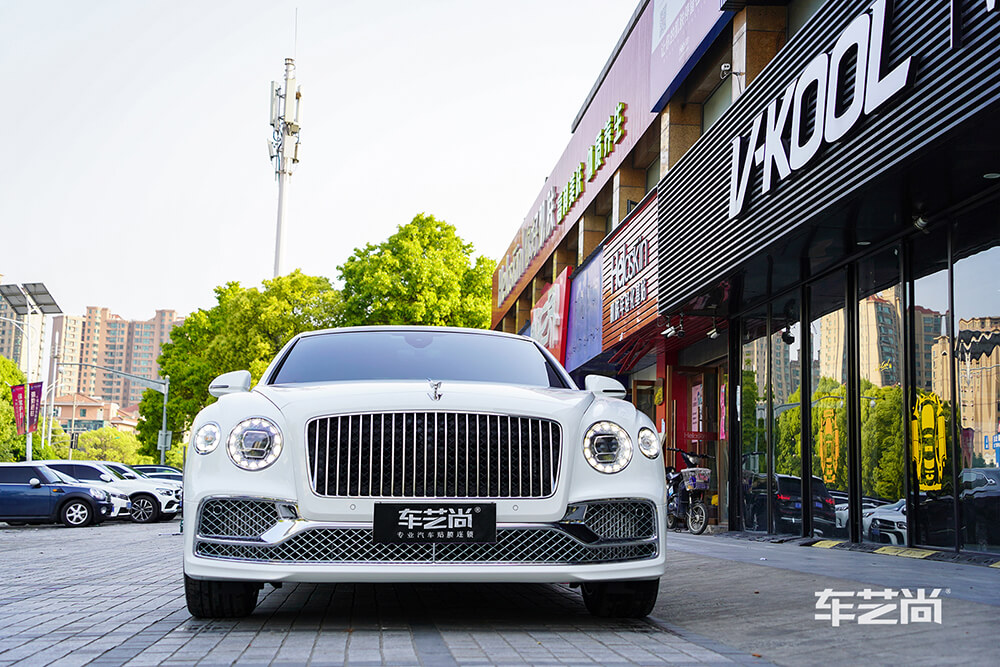 宾利飞驰施工威固漆面保护膜过程及效果展示（三五）