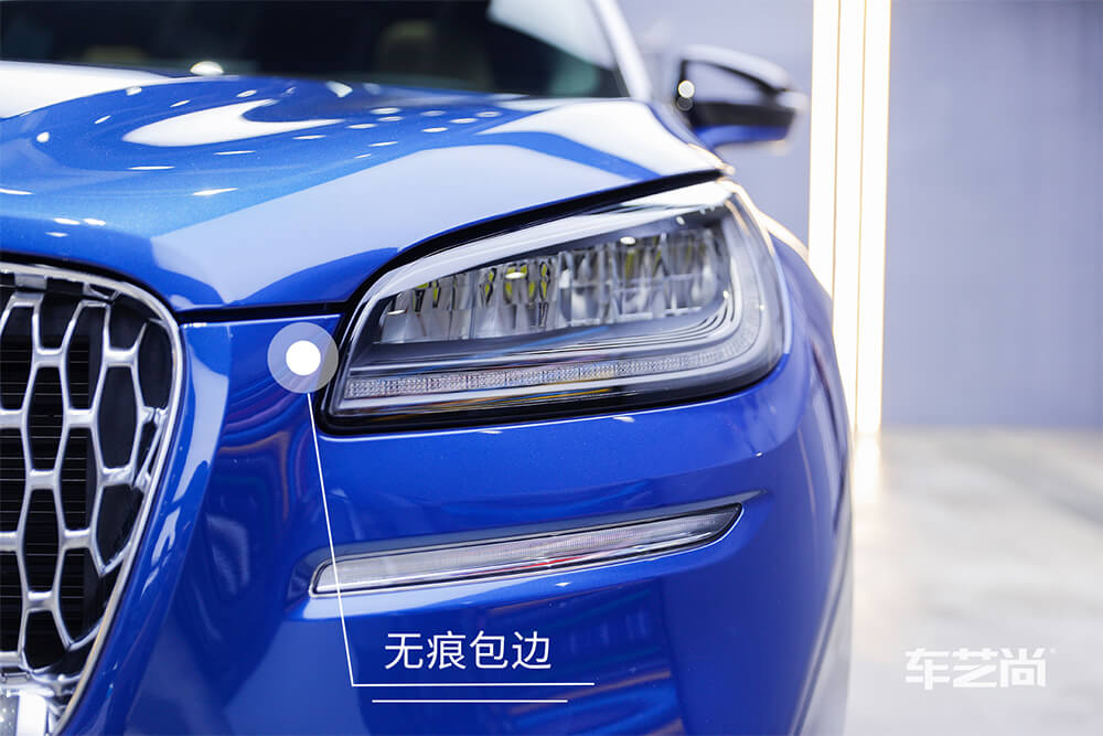 林肯冒险家施工威固漆面保护膜效果展示（一）