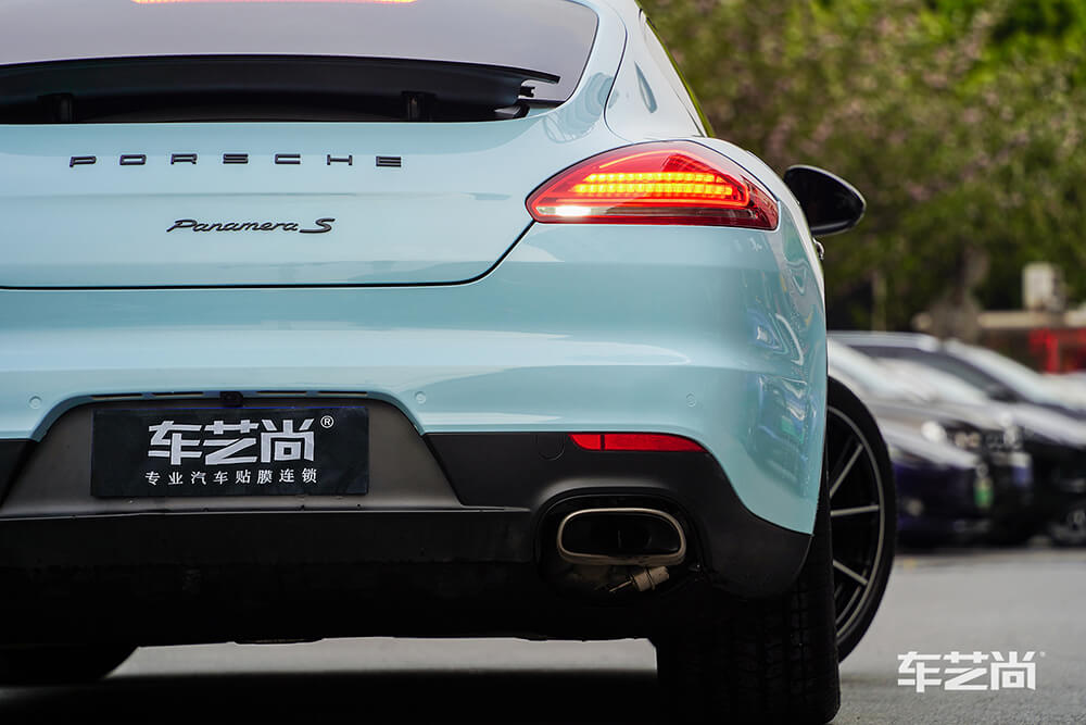 保时捷帕拉梅拉施工威固漆面保护膜效果展示（图十一）