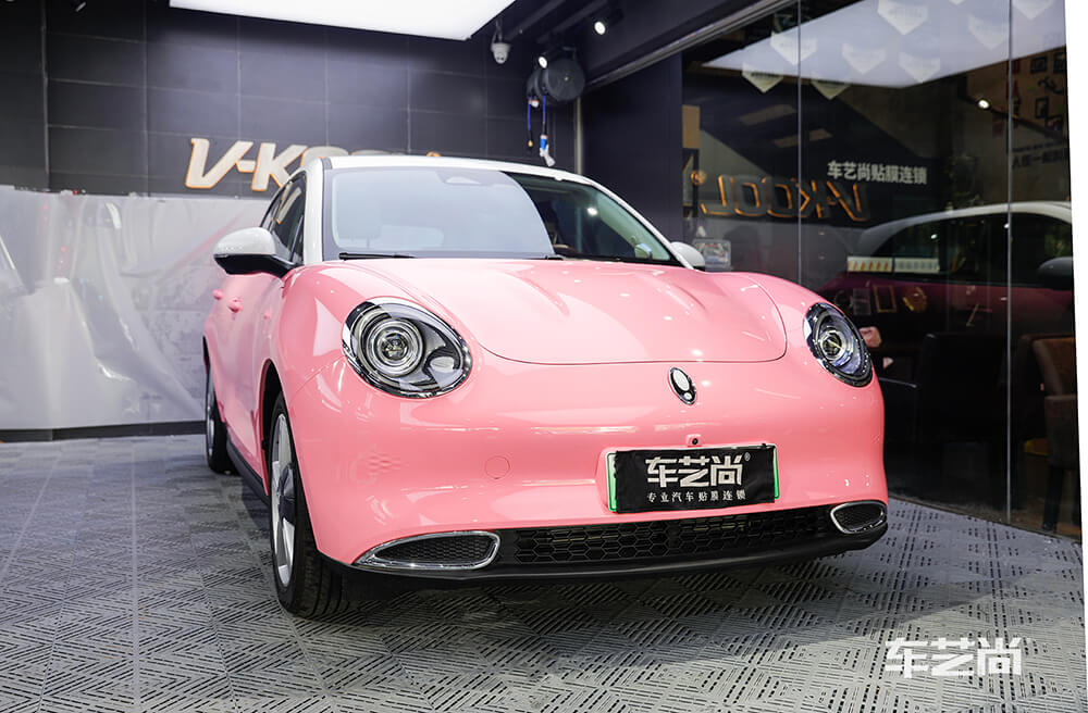 欧拉好猫施工AX改色膜施工效果展示（四）