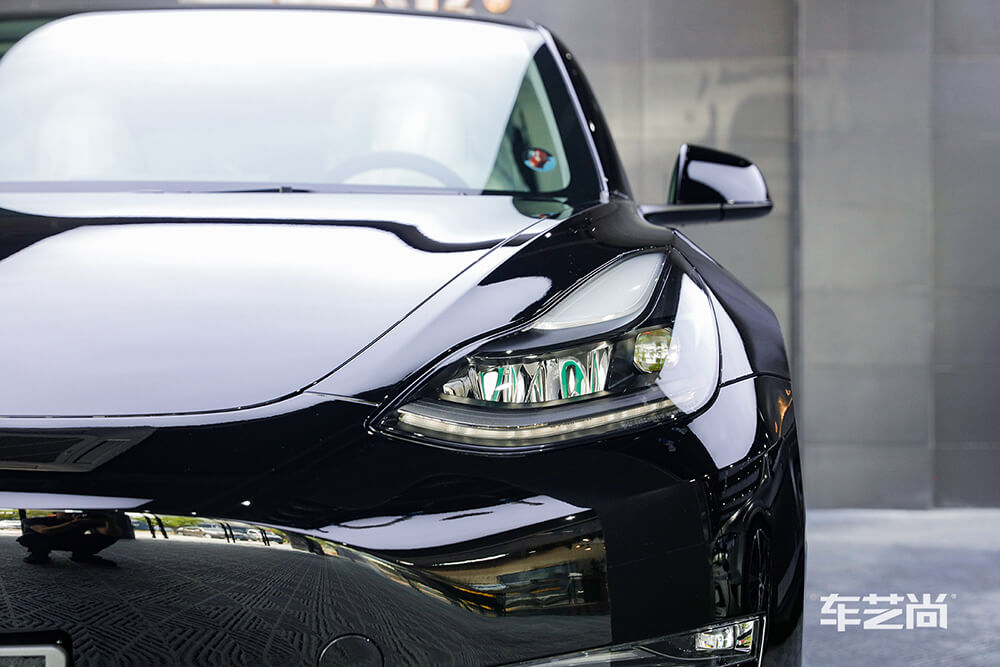 特斯拉Model 3施工威固漆面保护膜效果展示（三）
