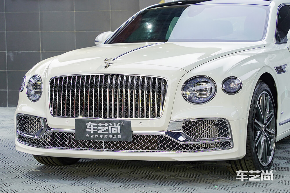 宾利飞驰施工威固漆面保护膜过程及效果展示（二四）