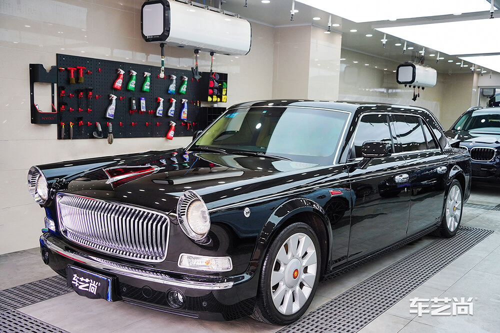 红旗L5施工威固漆面保护膜效果展示（图八）