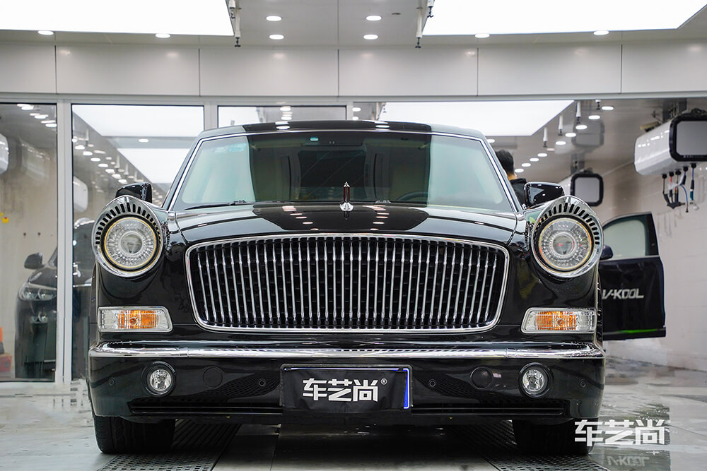 红旗L5施工威固漆面保护膜效果展示（图十二）