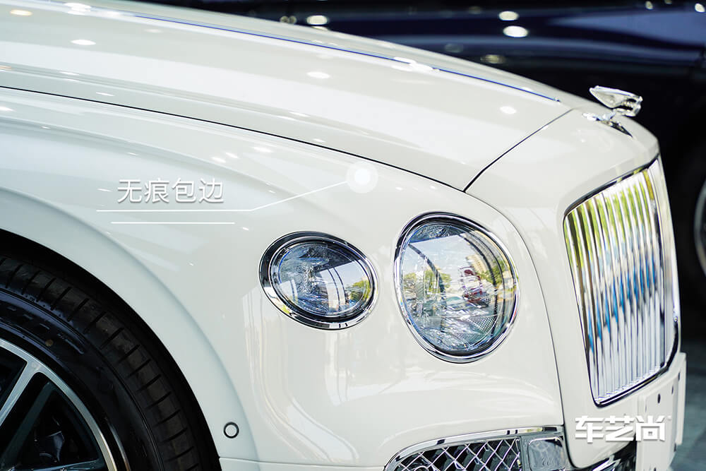 宾利飞驰施工威固漆面保护膜过程及效果展示（十二）