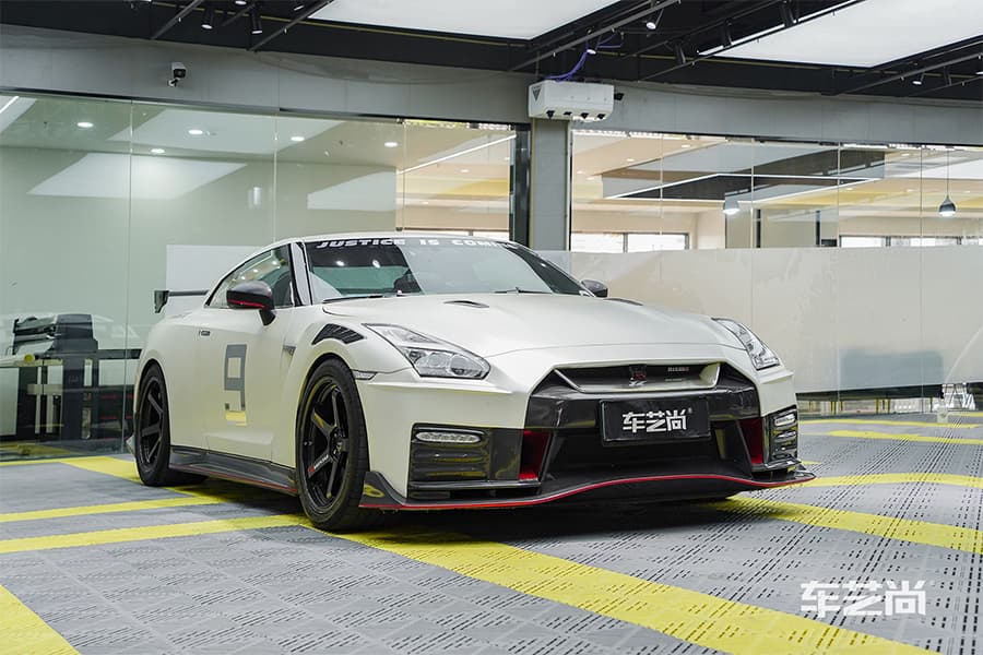 GTR 白色施工威固漆面保护膜过程及效果展示（图十）