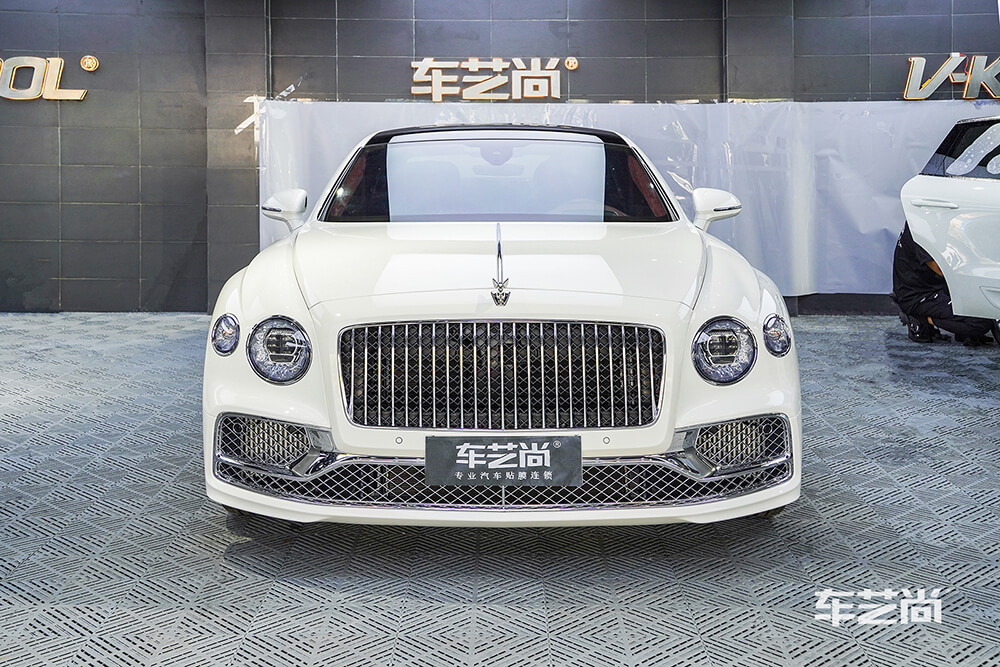 宾利飞驰施工威固漆面保护膜过程及效果展示（二二）