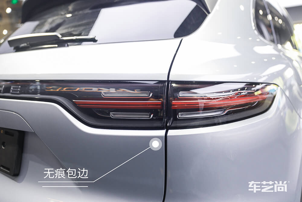 保时捷卡宴装贴威固漆面保护膜效果展示（图二）