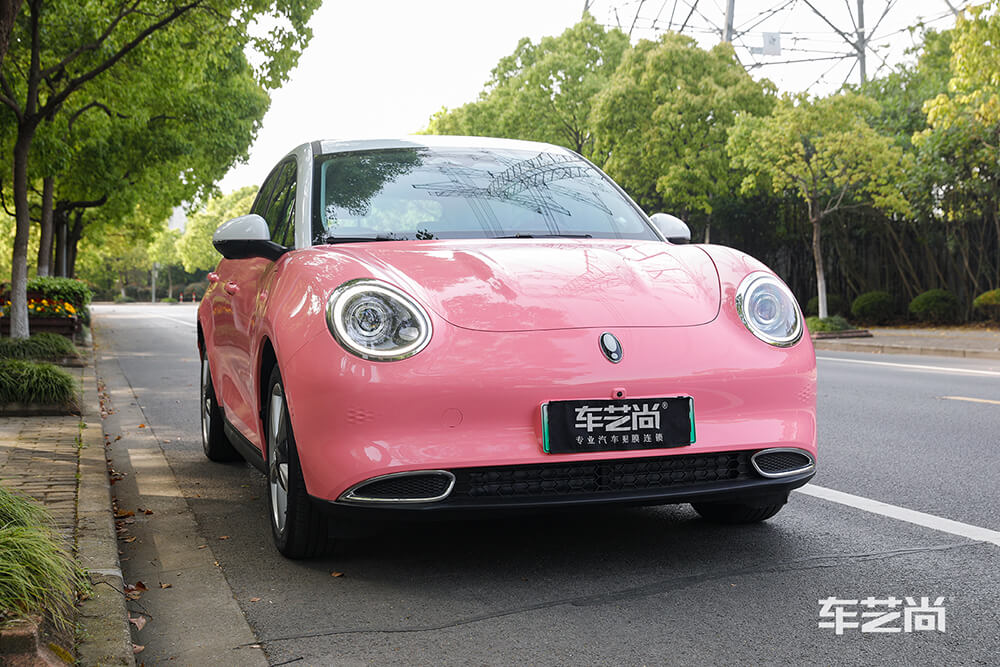 欧拉好猫施工AX改色膜施工效果展示（十三）