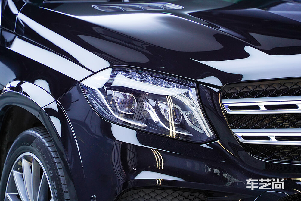 奔驰GLS装贴威固漆面保护膜效果展示（图五）